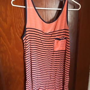 Large zipper back tank